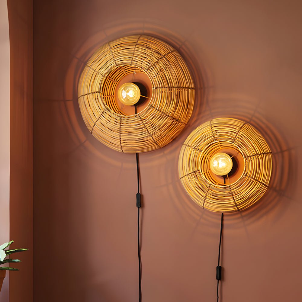 WINDSOR WEAVE CIRCULAR HANGING LIGHT