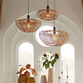 WINDSOR WEAVE CIRCULAR HANGING LIGHT