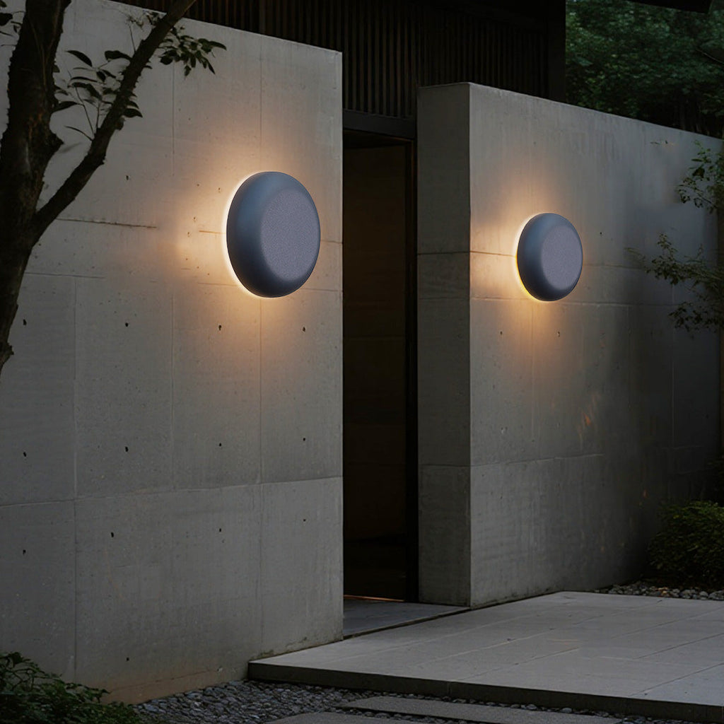 WINTHORPE WEATHERPROOF GEOMETRIC WALL LANTERN