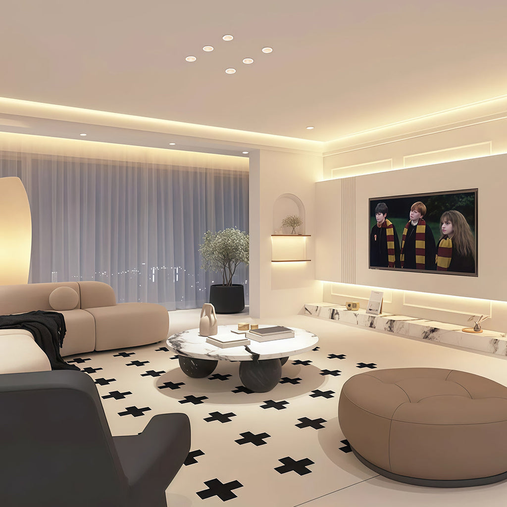 FENWICK SLIMLINE RECESSED LUMINAIRE WITH ANTI-GLARE TECHNOLOGY
