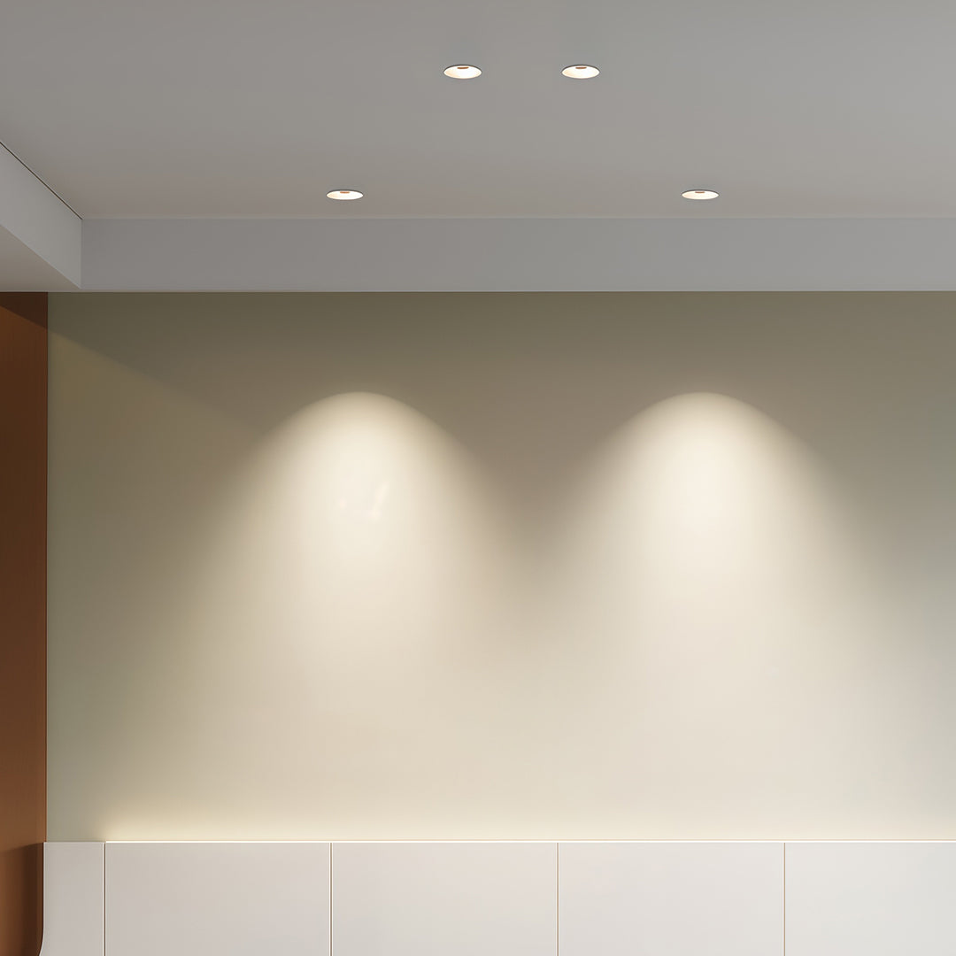 WINTHROP DUAL-TONE FLUSH MOUNT SPOTLIGHT WITH DEEP BAFFLE