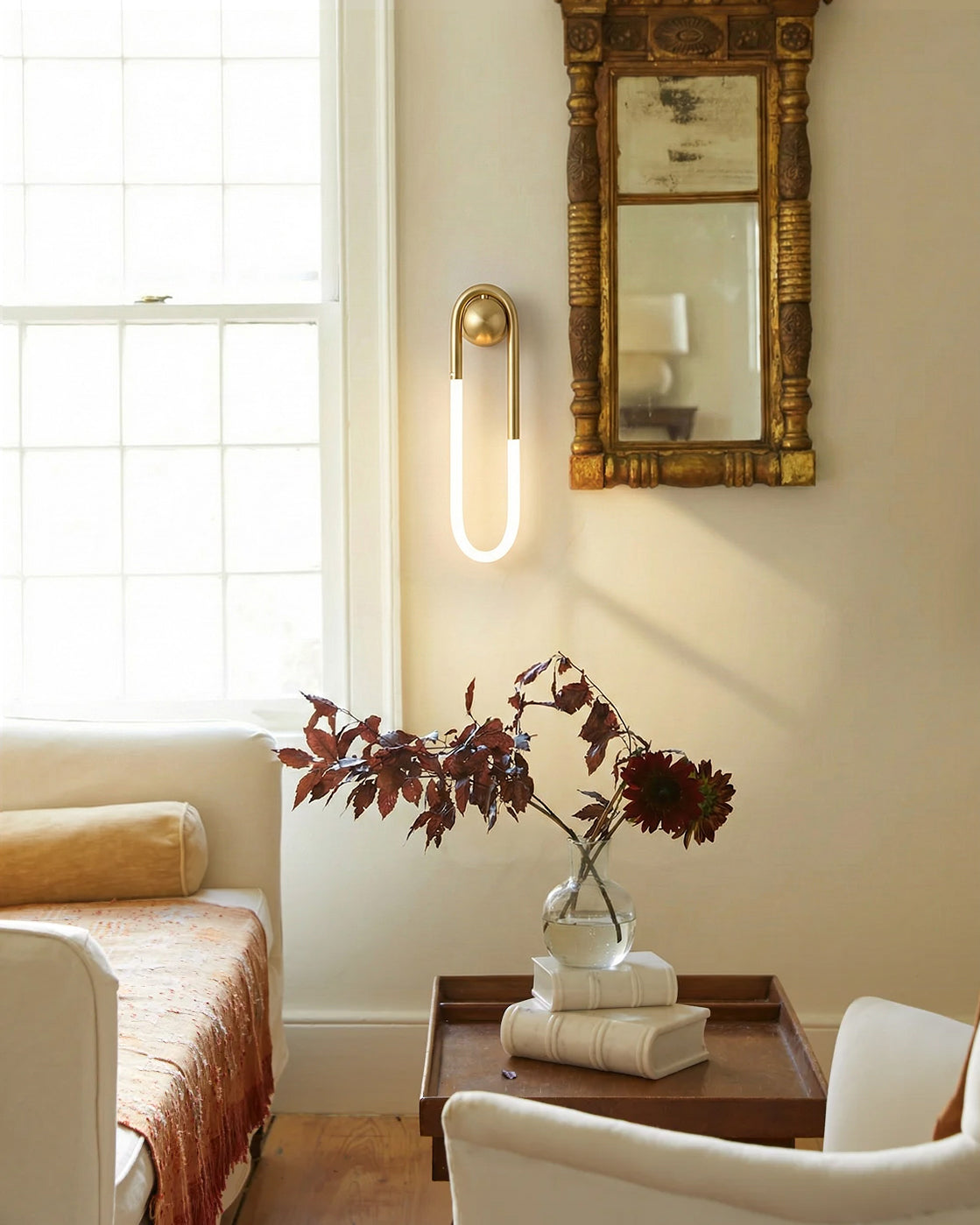 WHITBY CIRCLE ENLIGHTENMENT WALL SCONCE