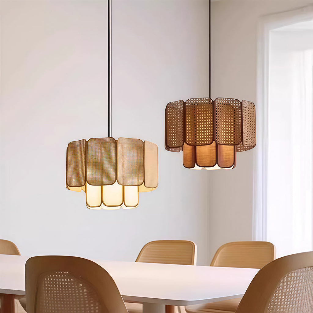 YAMATO RATTAN HARMONY PENDANT LIGHT