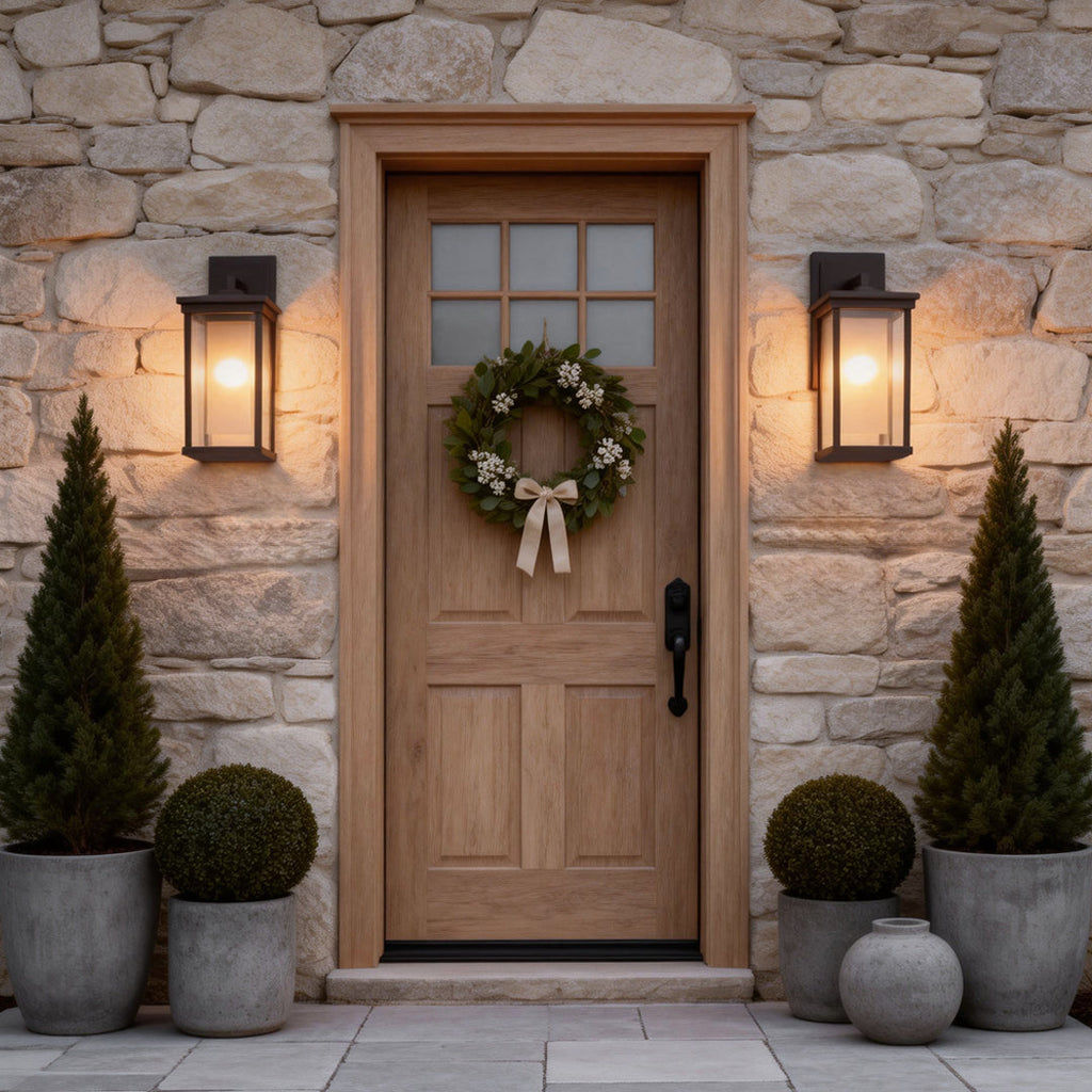 RAVENSHILL SQUARE ALUMINUM OUTDOOR WALL LIGHT