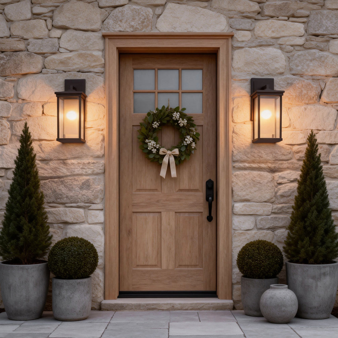 RAVENSHILL SQUARE ALUMINUM OUTDOOR WALL LIGHT