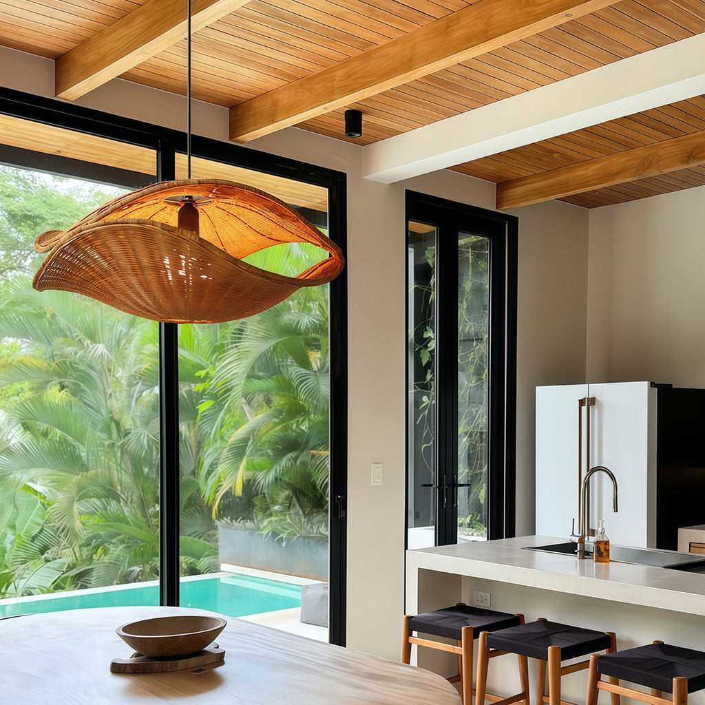 CHISWICK RATTAN INTERLUDE PENDANT LAMP