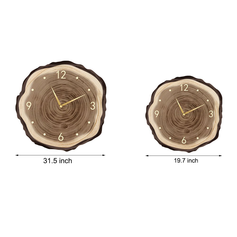 WHITBY WOODLAND CIRCLE TIMEPIECE WITH REMOTE AND ILLUMINATED ACCENTS - US PLUG