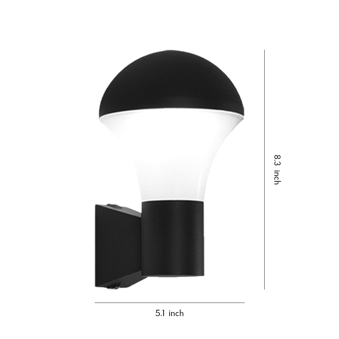 RAVENHURST BLACK FROSTED SCONCE LIGHTING