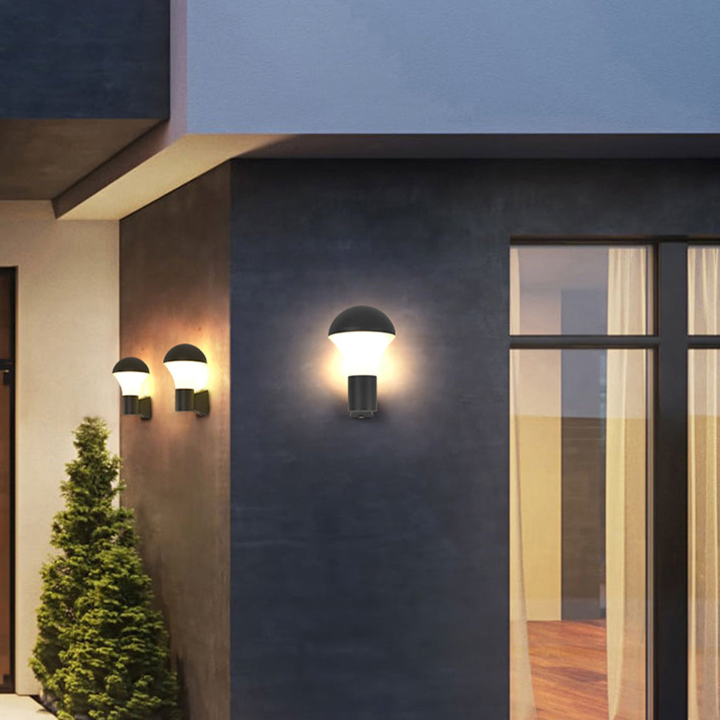 RAVENHURST BLACK FROSTED SCONCE LIGHTING