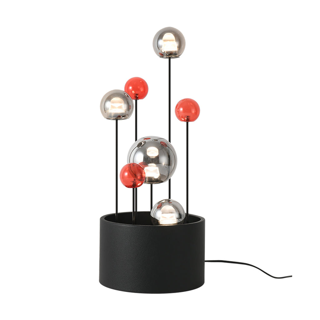 CHARLESTON HUE ORB LAMP WITH STAND