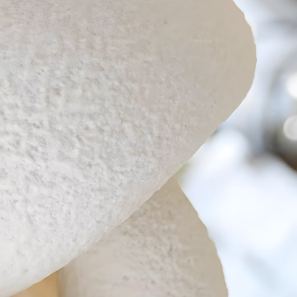 FENWICK MUSHROOM RESIN WALL SCONCE WITH WARM GLOW