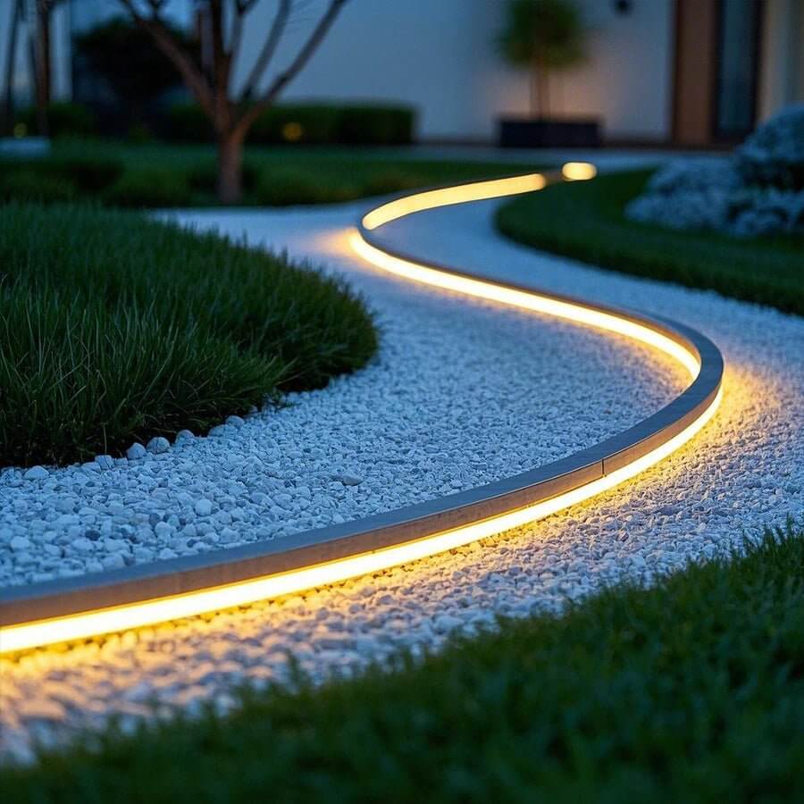 WHITBY CORNER-ADORNED SILICONE LED STRIP ILLUMINATION