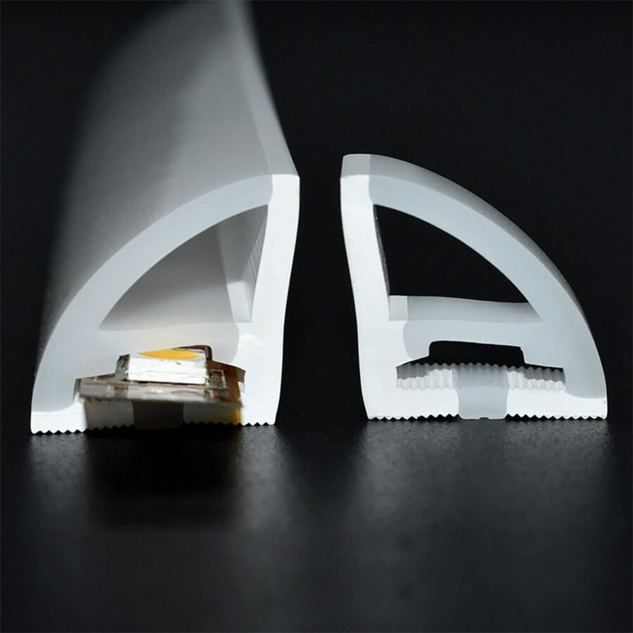WHITBY CORNER-ADORNED SILICONE LED STRIP ILLUMINATION