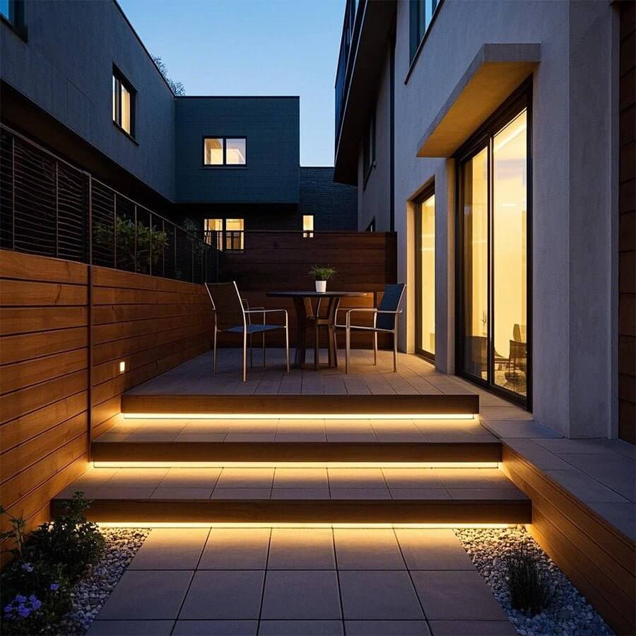 WHITBY CORNER-ADORNED SILICONE LED STRIP ILLUMINATION