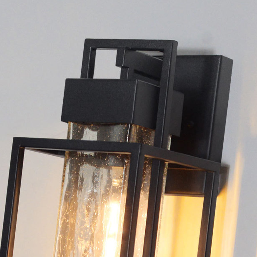 RAVENHALL WEATHERED IRON OUTDOOR WALL LIGHT