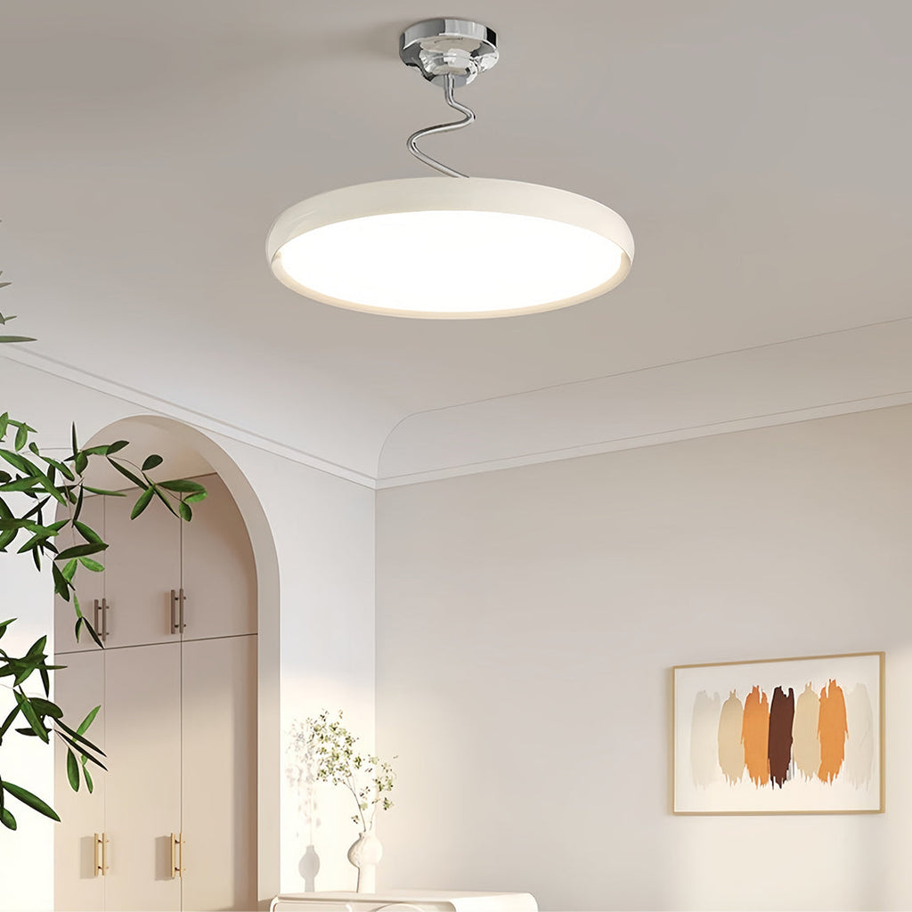 WINTHROP TWISTED RADIANCE FLUSH MOUNT LIGHT