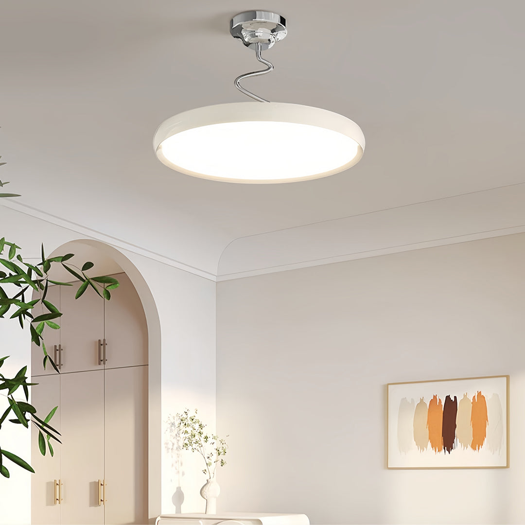 WINTHROP TWISTED RADIANCE FLUSH MOUNT LIGHT