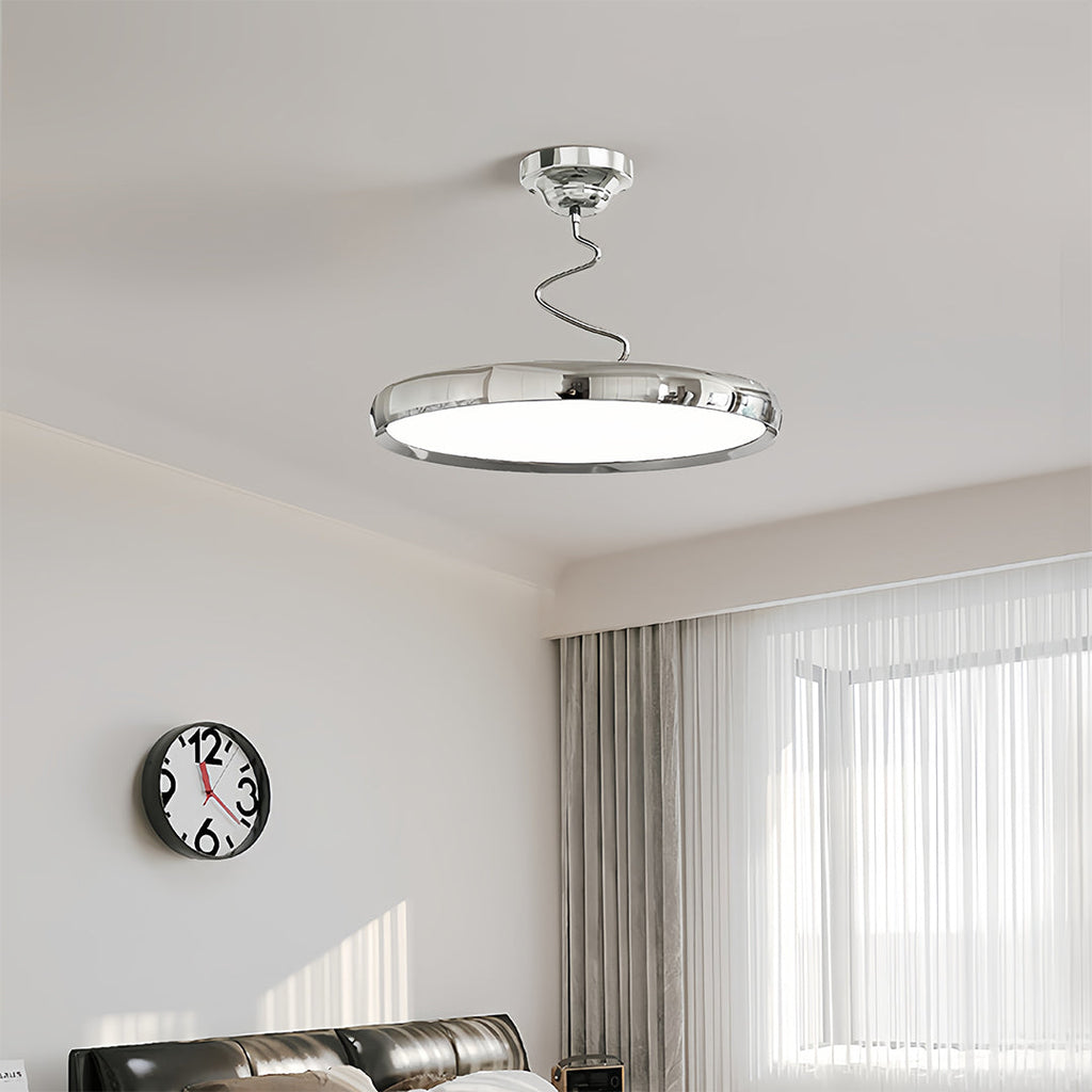 WINTHROP TWISTED RADIANCE FLUSH MOUNT LIGHT