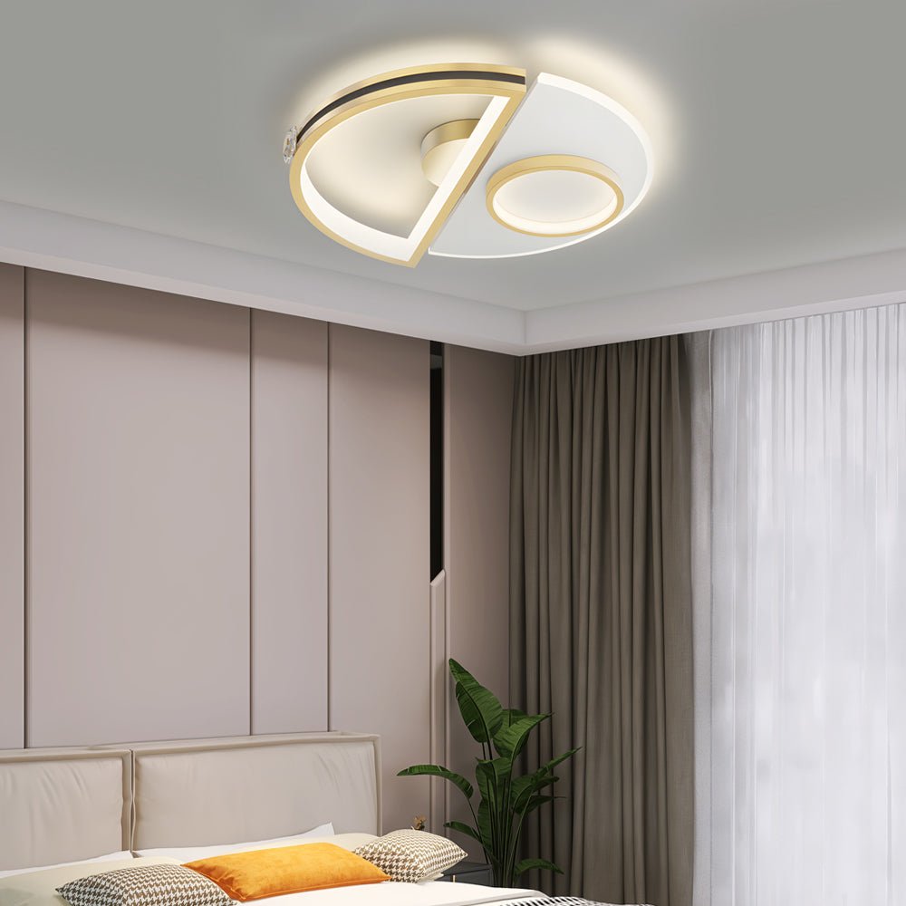 WINTHROP SEMICIRCULAR ACRYLIC TRIPLE DIMMER CEILING LANTERN