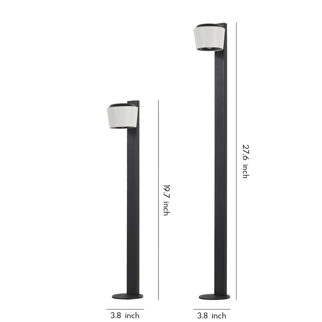 WINDSOR GARDEN PATHWAY ILLUMINATOR IN ANODIZED ALUMINUM