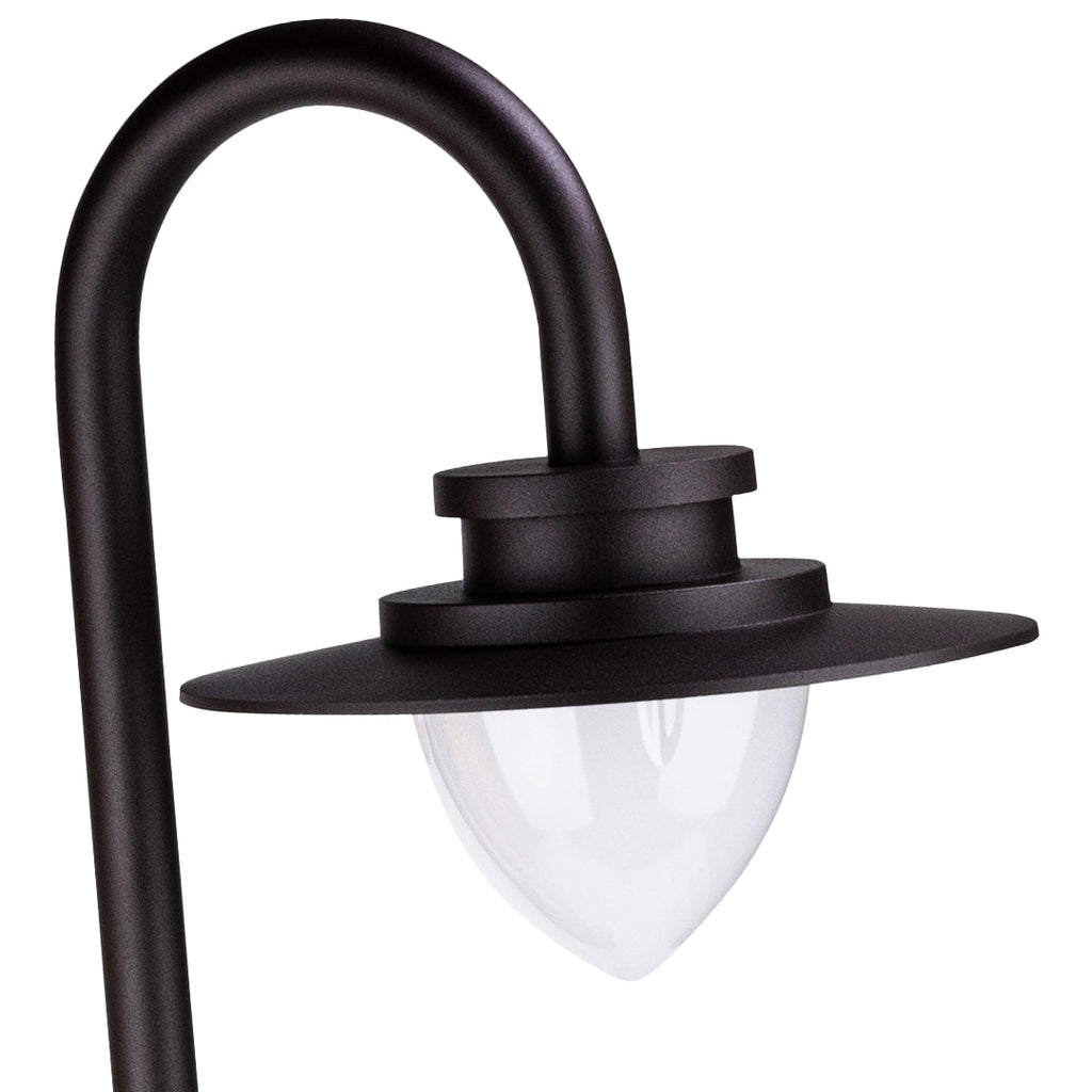 FENWICK GOOSENECK GARDEN POST LIGHTING FOR PATHWAYS