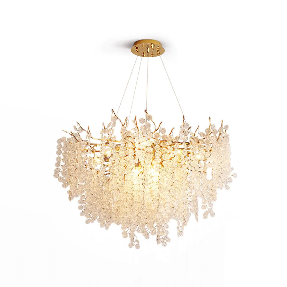 SAKURA CRYSTAL FLOWER CHANDELIER