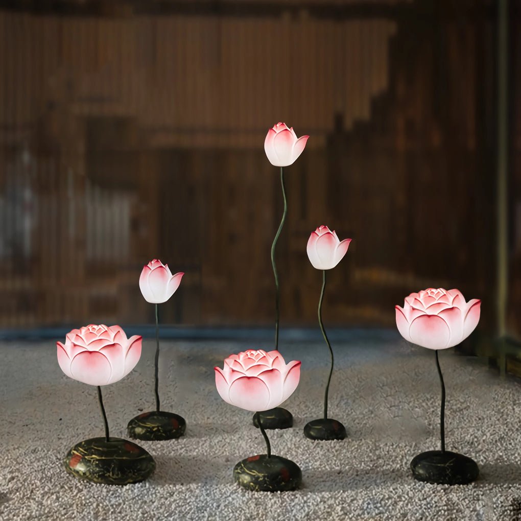 VIOLETTA LUMINOUS PETAL FLOOR ILLUMINATOR