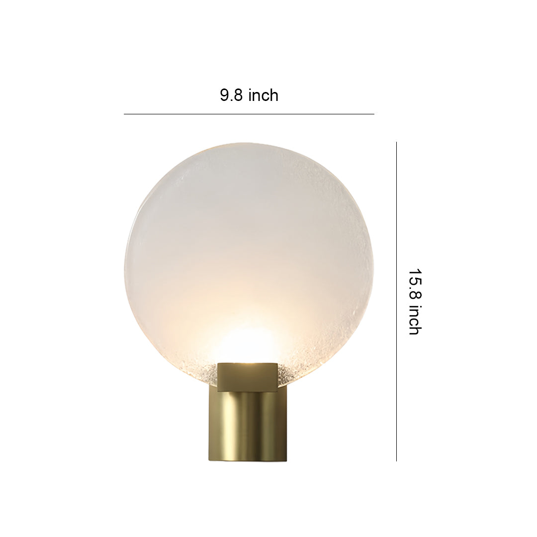 CHARLESTON ORB LUXE GLASS WALL SCONCE