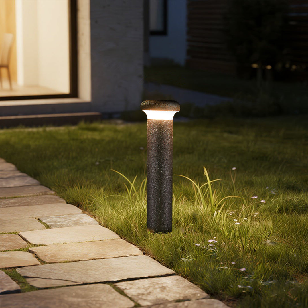 RAVENSHIRE TEXTURED GARDEN LANTERN | Waterproof Bollard Illumination