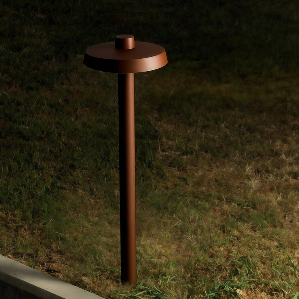WINDSOR BRIGHT LED PATHWAY LANTERN WITH WATER-RESISTANT ALUMINUM FRAME