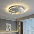 WINTHORPE CRYSTAL EMBELLISHED LED CEILING DISK LIGHT