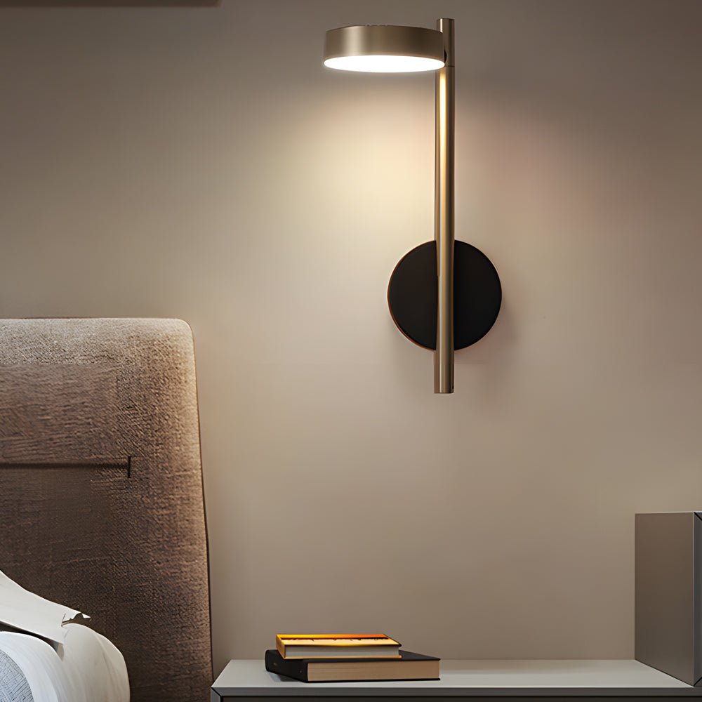 FENWICK ADJUSTABLE CIRCULAR LED WALL LANTERN