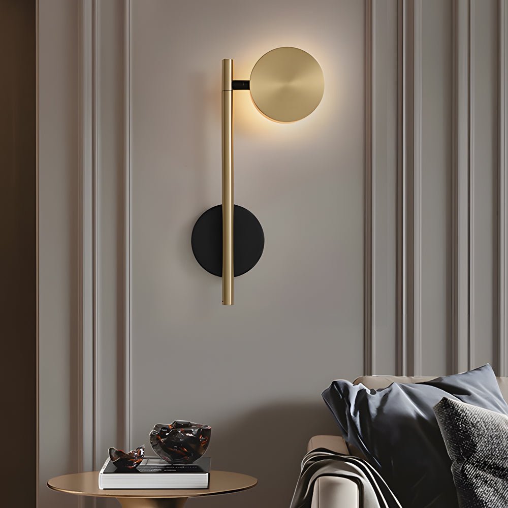 FENWICK ADJUSTABLE CIRCULAR LED WALL LANTERN