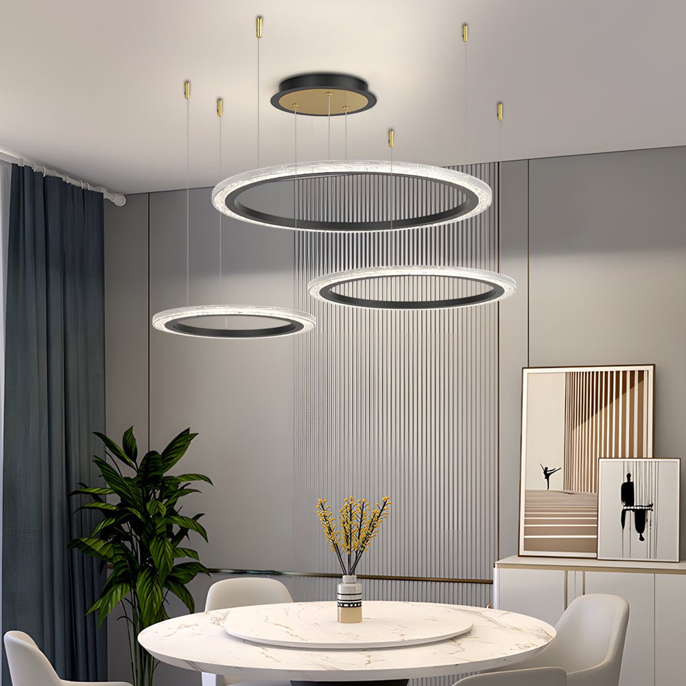 THORNBURY TRIPLE-LAYERED DIMMING CIRCULAR CEILING LUMINAIRE