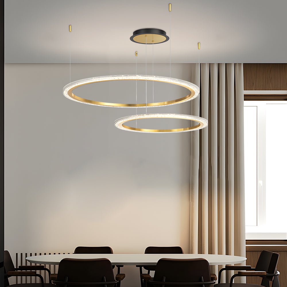 THORNBURY TRIPLE-LAYERED DIMMING CIRCULAR CEILING LUMINAIRE