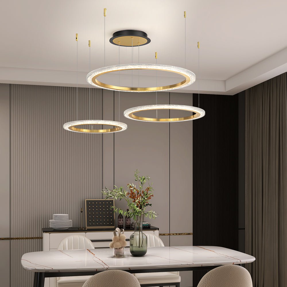 THORNBURY TRIPLE-LAYERED DIMMING CIRCULAR CEILING LUMINAIRE