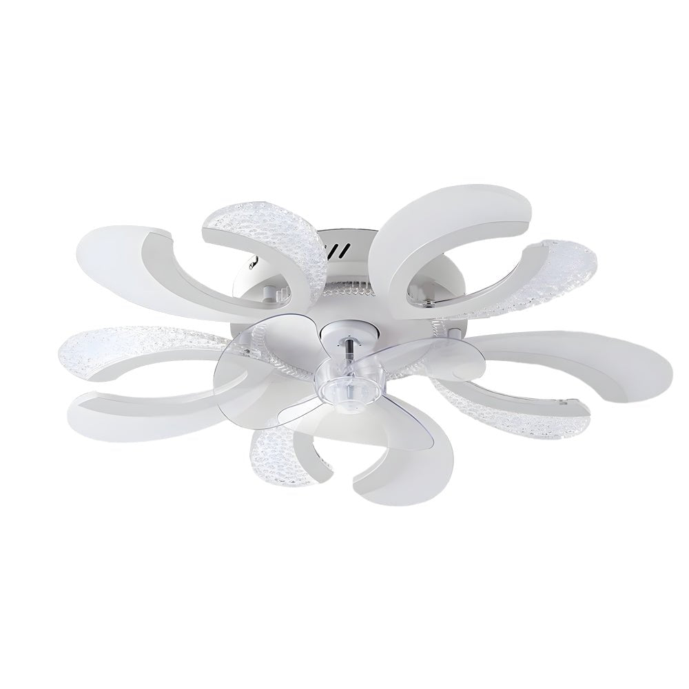 FENWICK FLORAL MUTE DIMMER CEILING FAN LIGHT