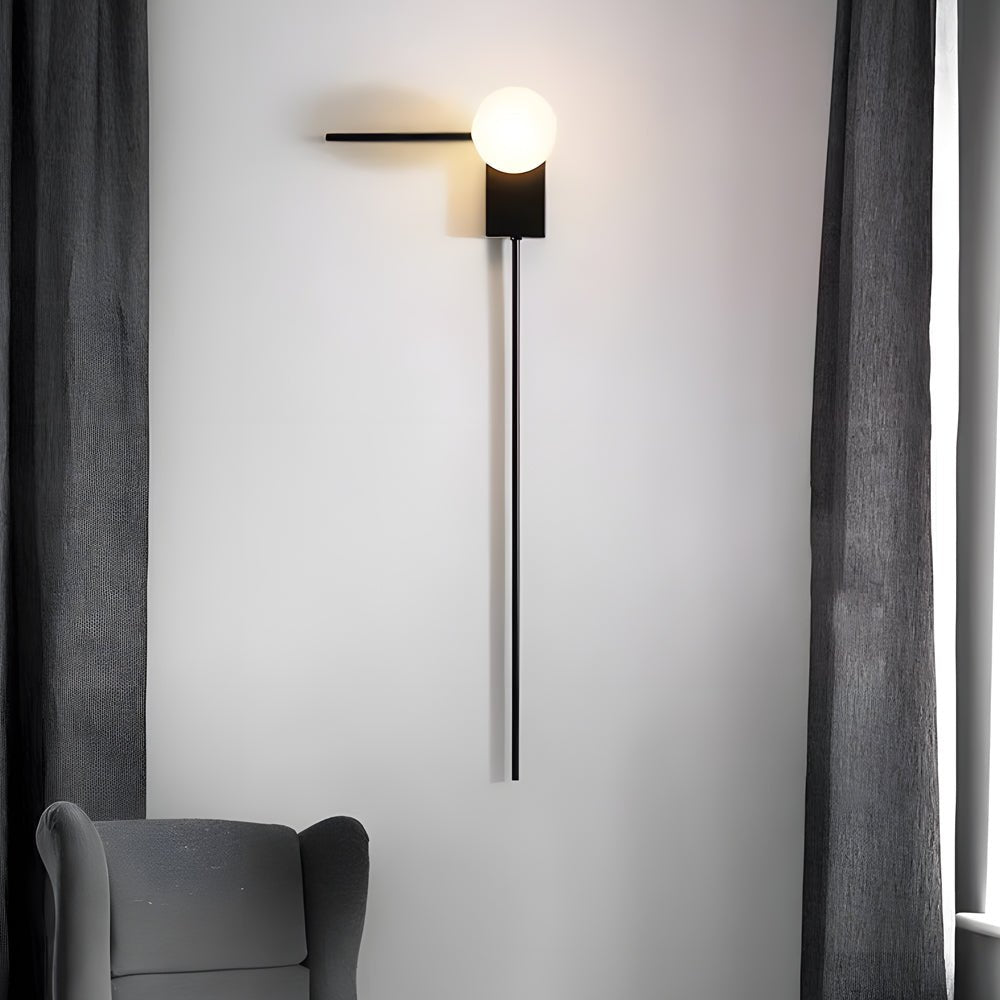 FENWICK ORBITAL GLASS BEDROOM SCONCE