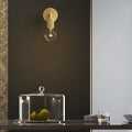 WINTHROP CLEAR GLASS WALL SCONCE