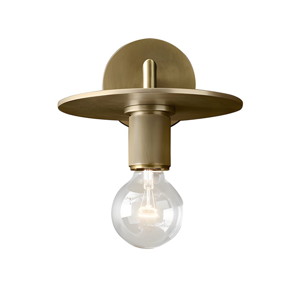 WINTHROP CLEAR GLASS WALL SCONCE