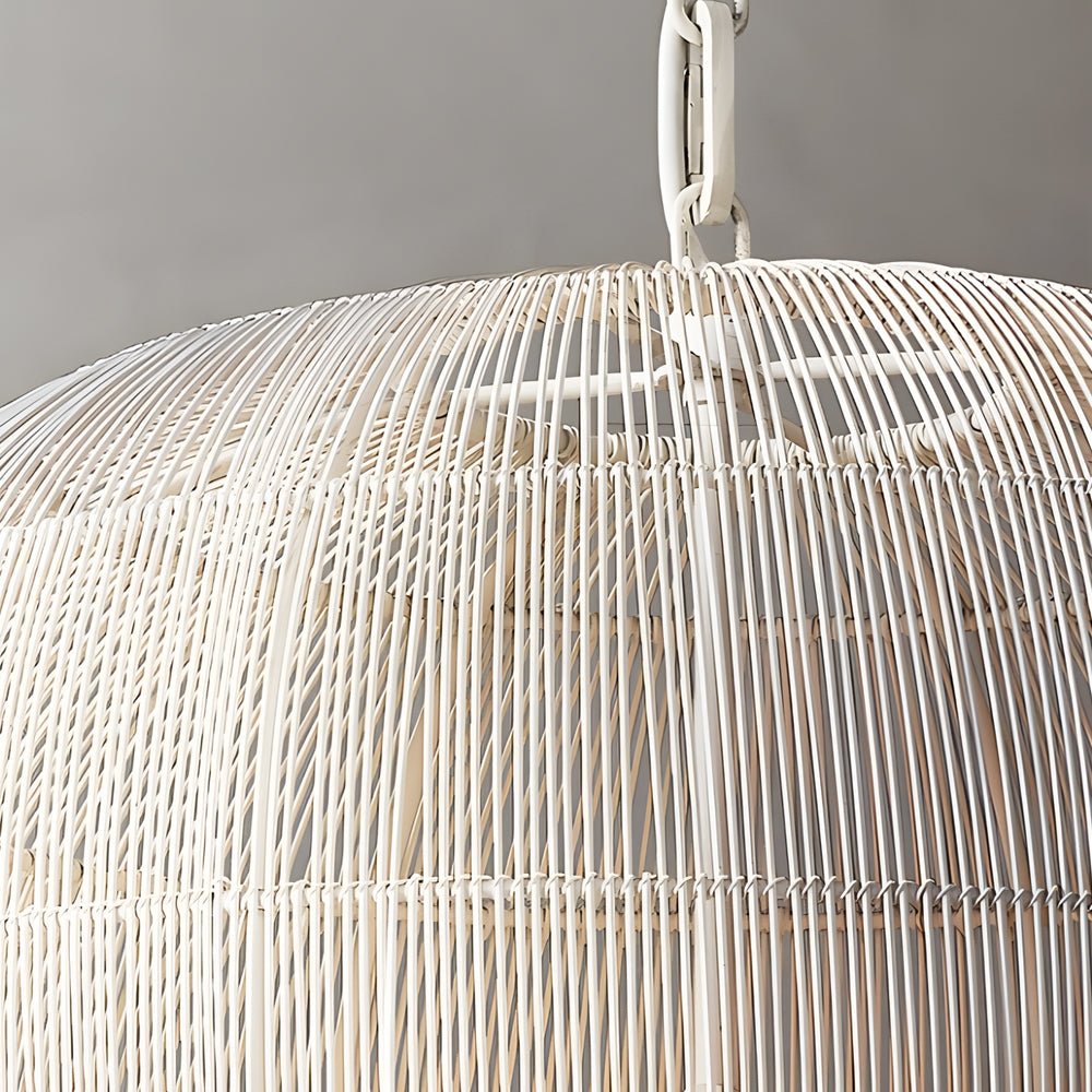 THISTLEWICK IRON WOVEN ZEN LIGHTING CANOPY