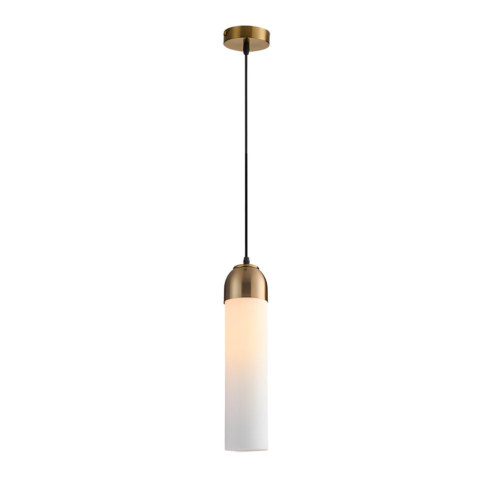 WINTERBOURNE TUBE GLASS PENDANT LIGHT