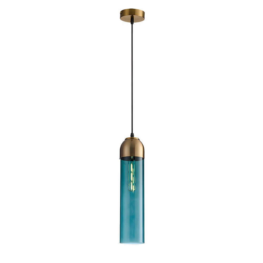 WINTERBOURNE TUBE GLASS PENDANT LIGHT