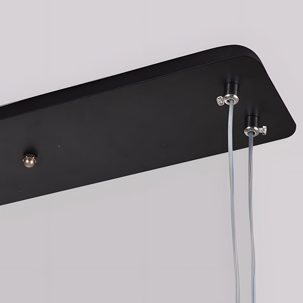 WINTHROP WAVING LINE THREE-TIER DIMMING CHANDELIER