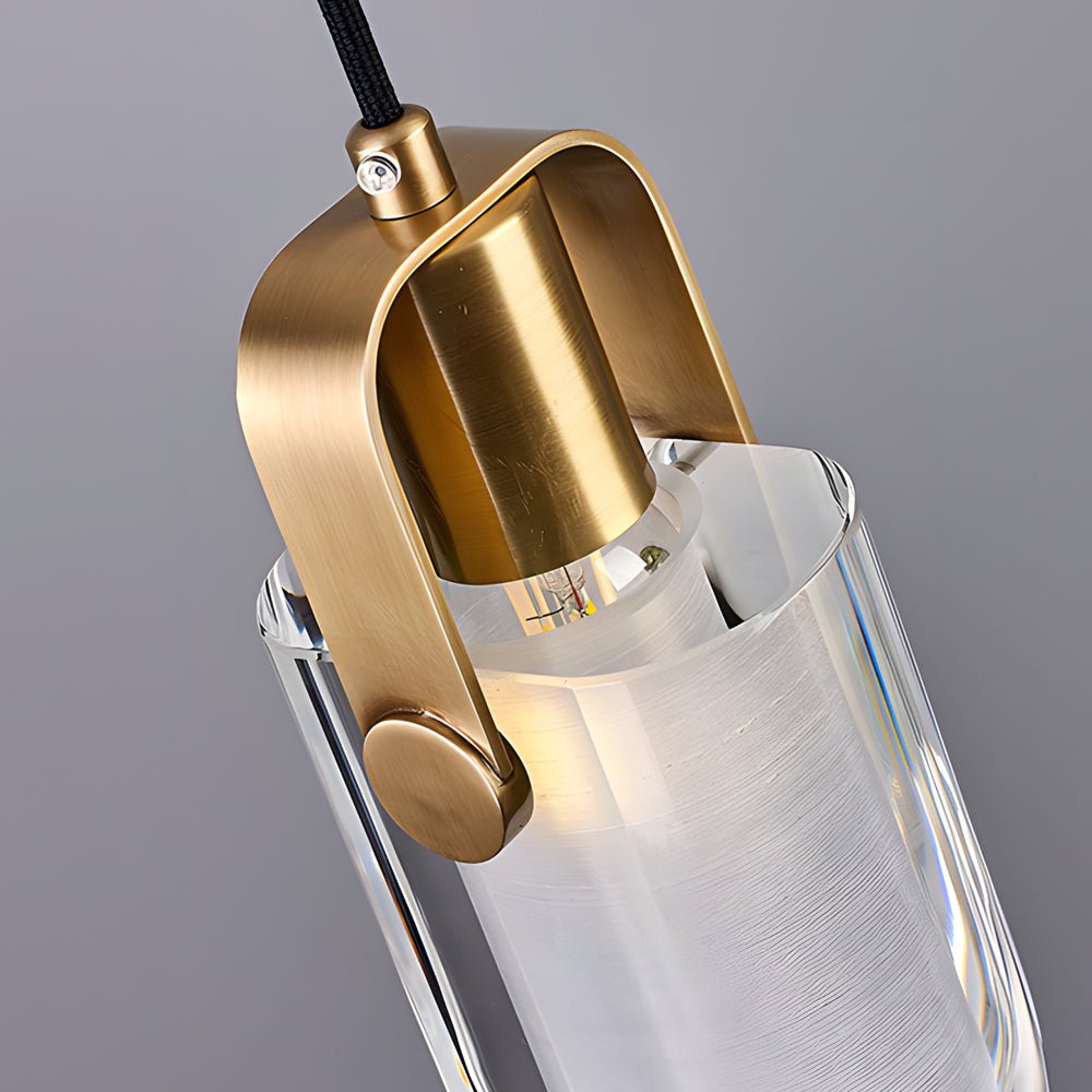 BRAMBLETON CRYSTAL GLOW 3-TIER DIMMING PENDANT LIGHT