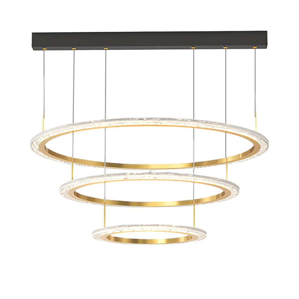 WINTHROP TRIO DIMENSIONAL CIRCLE CHANDELIER