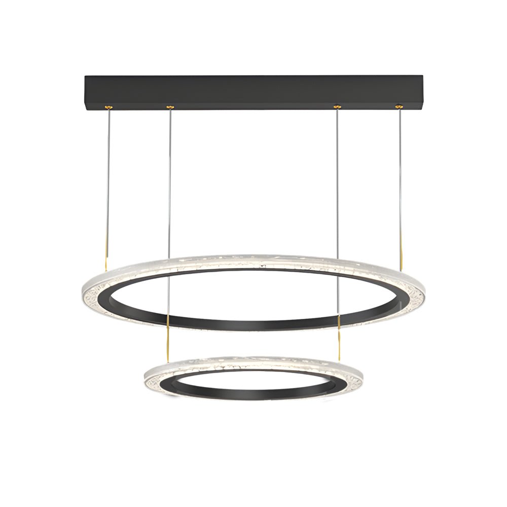 WINTHROP TRIO DIMENSIONAL CIRCLE CHANDELIER