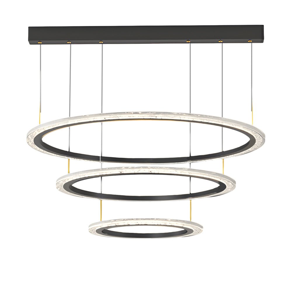 WINTHROP TRIO DIMENSIONAL CIRCLE CHANDELIER