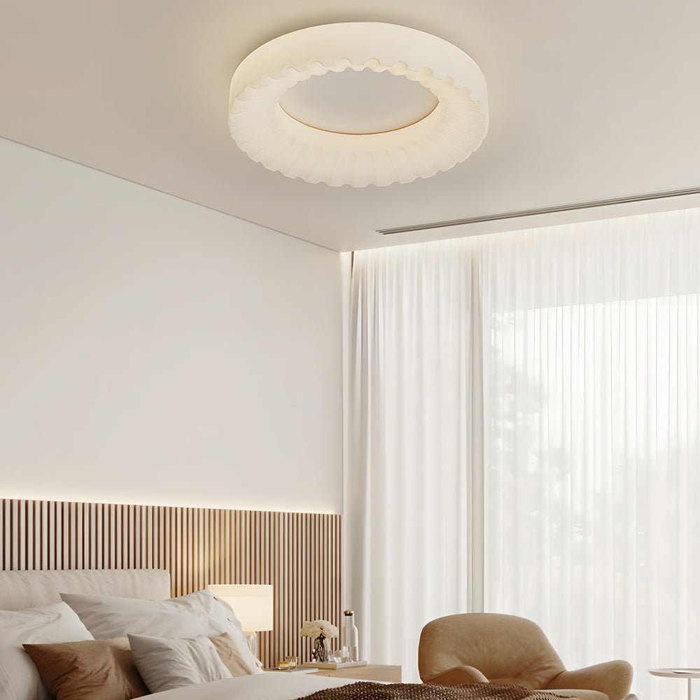 WINTHROP CIRCULAR ACRYLIC TRIO DIMMER CEILING LAMP