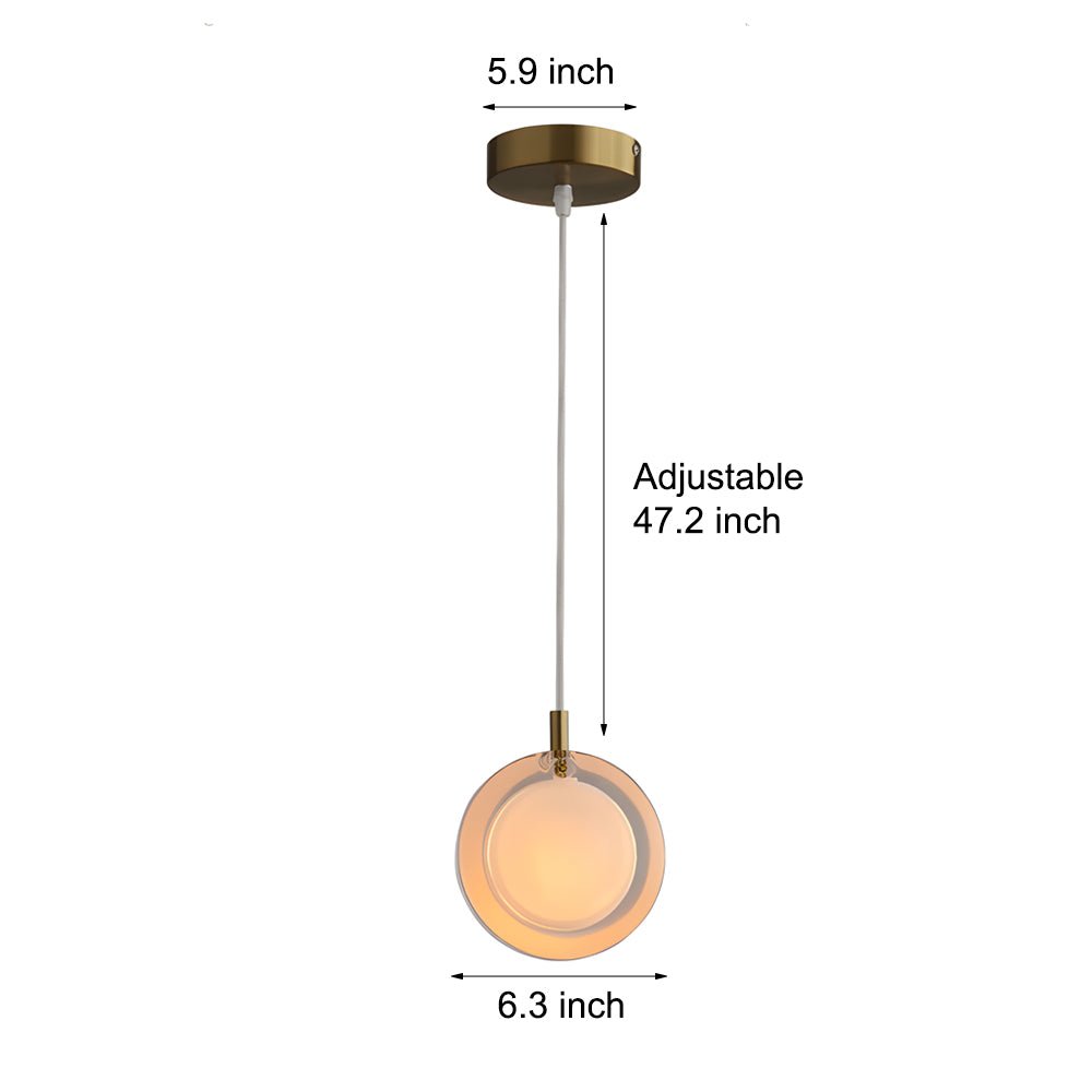 WINTHROP SPHERICAL GLASS HANGING LANTERN